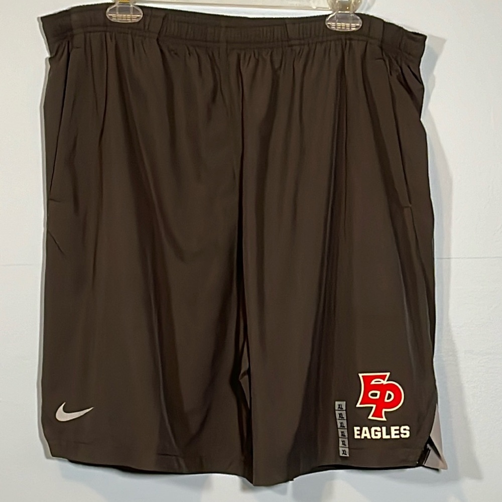 Nike Grey Athletic Shorts w/ EP Eagles Logo